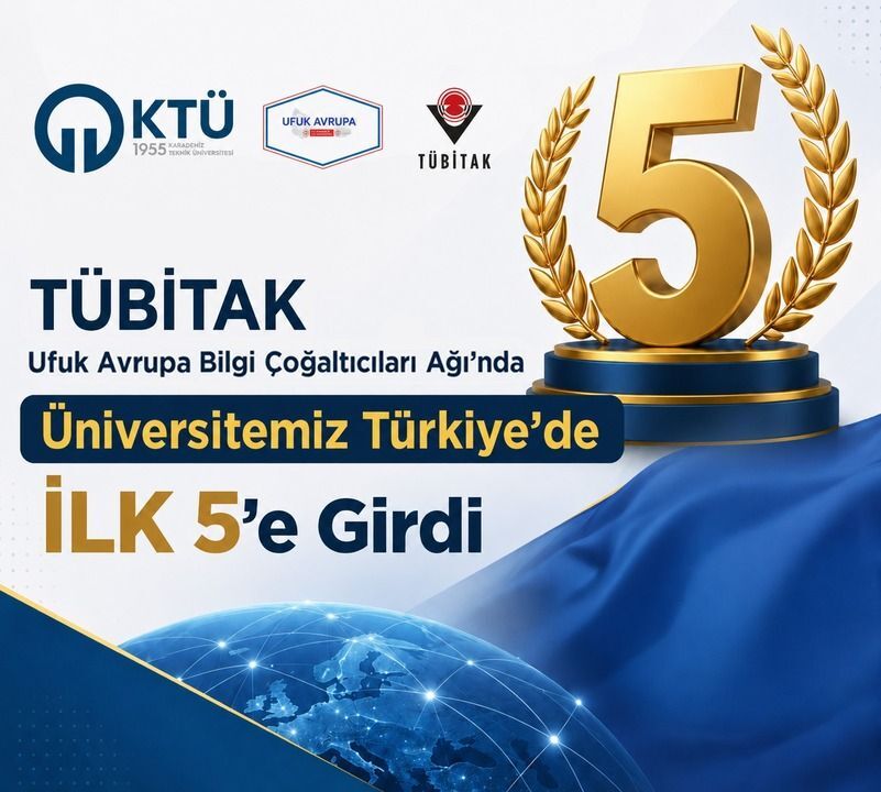 Ktuden Tubitak Basarisi Turkiyede Ilk 5E Girdi 1